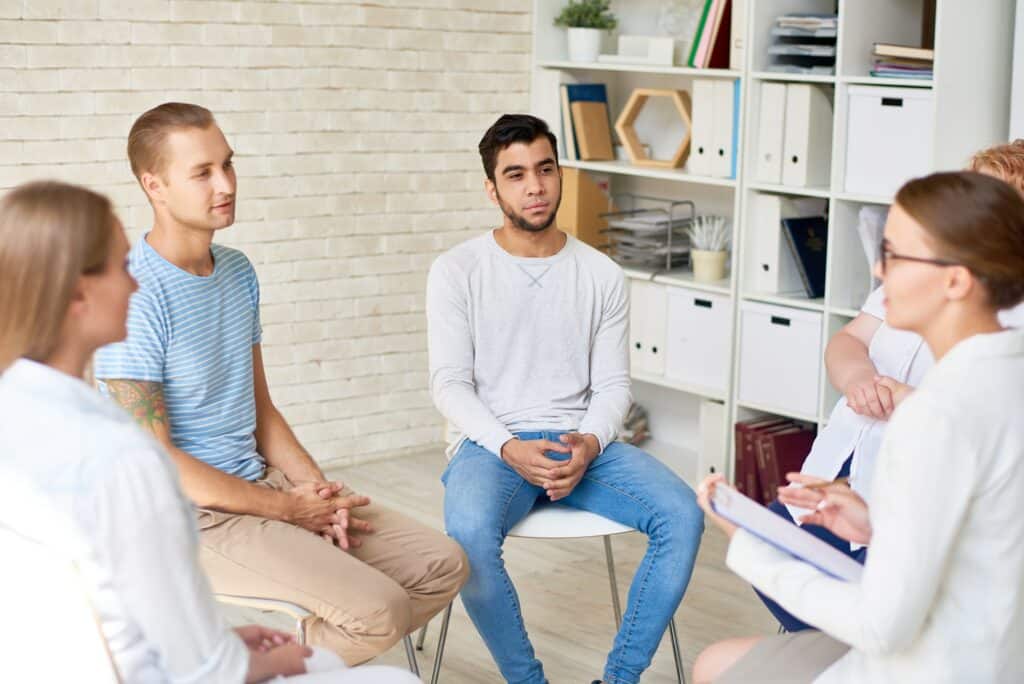 Group Therapy Session For Young people