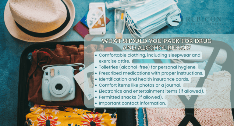 What Should You Pack for Drug and Alcohol Rehab